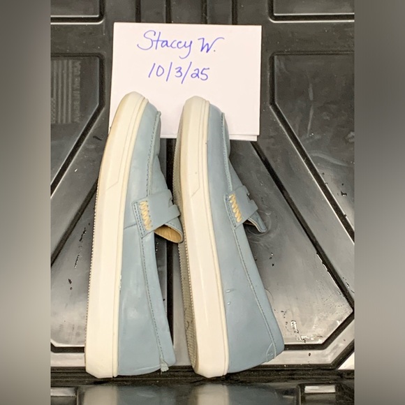 Women's Patina Blue Loafers - Picture 2 of 5